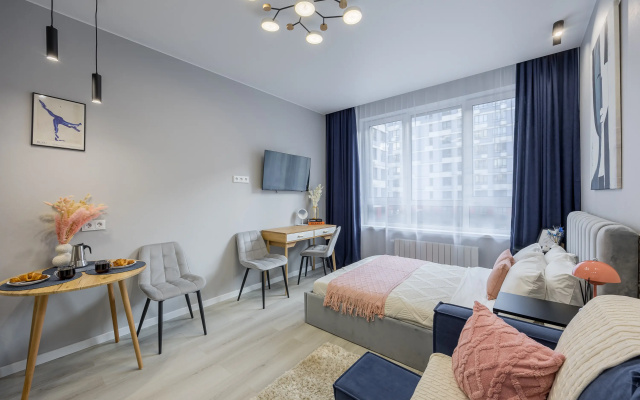 Апартаменты Квартира-студия, 28 м², 2 кровати
