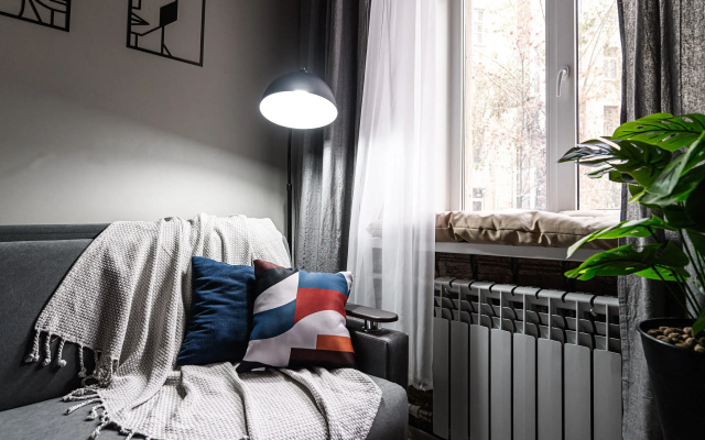 Квартира LOFT 2 уровня пешком до метро