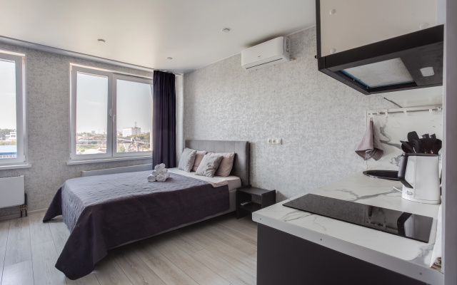 Квартира Стильная студия с кондиционером