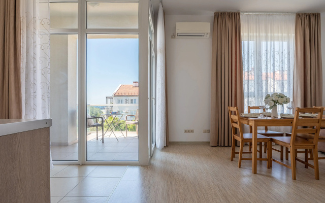 Апартаменты Red Apartments Морской Квартал Посейдон