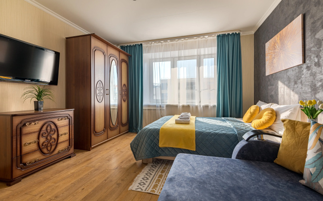 Квартира 1-к в престижном мкр. на М.Горького 10 от RentAp, 5 сп.мест