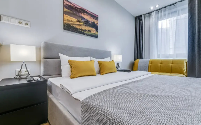 Апартаменты Полюкс с Балконом и Видом на Город Business Apartments