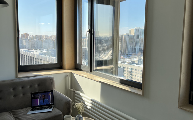 Квартира атмосферная с красивыми закатами