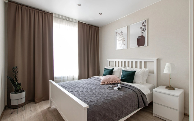 Квартира Piter Apartments евродвушка Солнечные в ЖК Времена Года