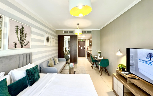 Апартаменты Cosmos Living Stylish Studio Near Dubai Marina