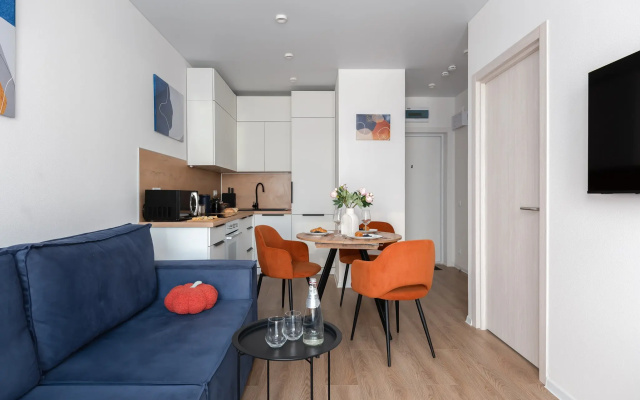 Апартаменты SMART LOFTS | Modena | Отдельная спальня | 7 мин до метро Бутырская