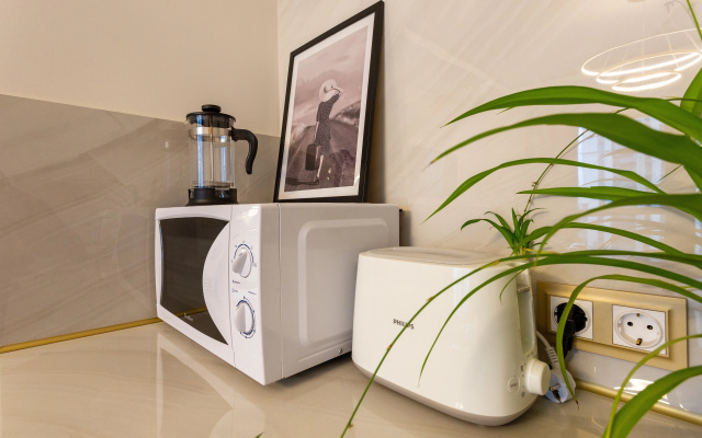 Апартаменты #3 White studio for 2+2 by Lo Apartments