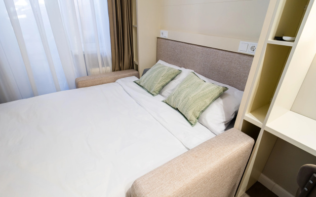 Квартира Квартира-студия, 18 м², 1 кровать