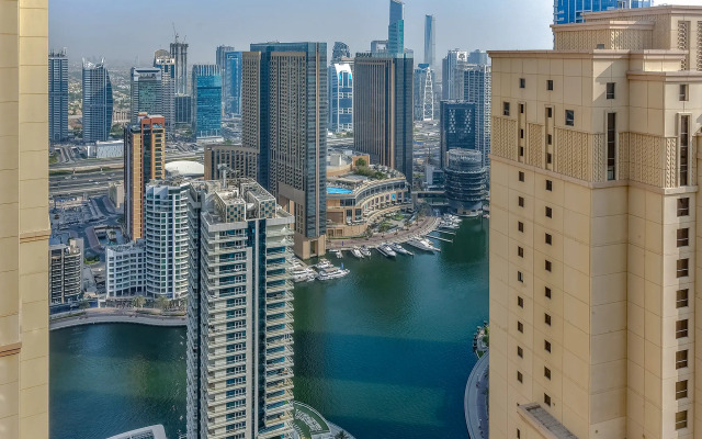 Апартаменты Sadaf 1BR with Perfect Marina View
