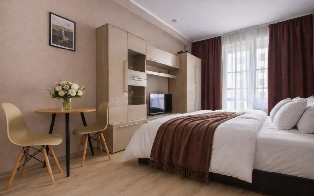 Апартаменты Студия Natalie Apartments Пулковское шоссе 14 Е (16)