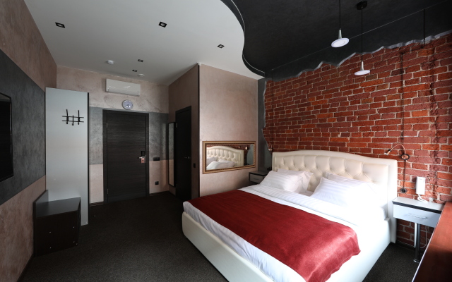 Hotel Kirpich комната для гостей