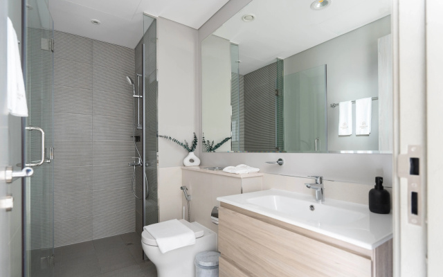 Апартаменты Keyrock Modern 1BR in Zada Pool & View