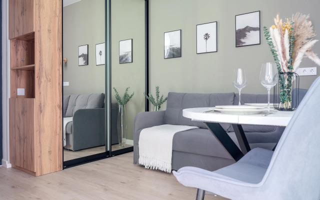 Апартаменты Red Apartments Арт Лайт Тетос