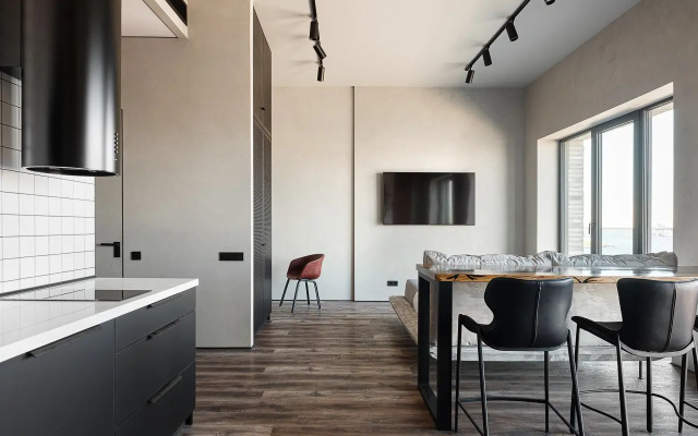 Квартира студия, 45 м²