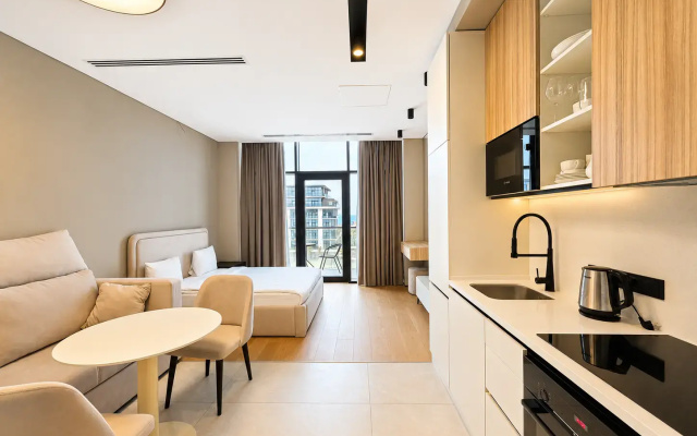 Апартаменты Lighthouse Studio with Pool & Sea View