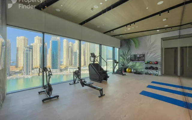 Апартаменты Stylish 2BR with Marina Views