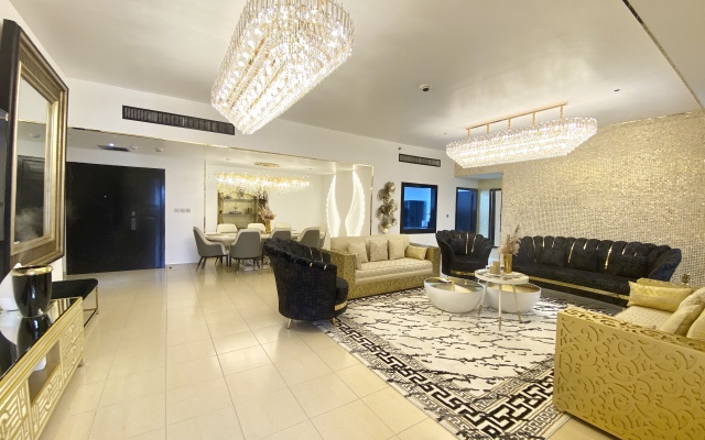 Апартаменты Exquisite 4 Bed Close to Beach Marina View JBR 1