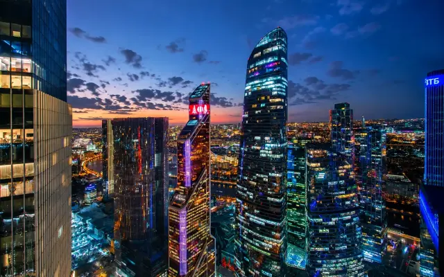Апартаменты В сердце Москва-Сити Панорама с 62 этажа