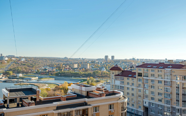Квартира 1-к у залива на Маркова 8/1 от RentAp, 4 сп.места