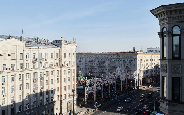 Квартира GM Apartments Трёхкомнатная с видом на Тверскую