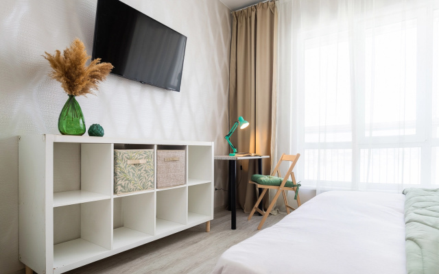 Квартира SleepNSK Просторная двухкомнатная около Аквапарка