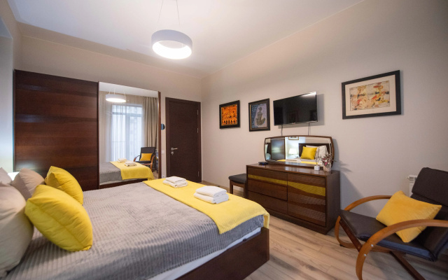 Apartments for Families in a Complex with a Children's Playground
