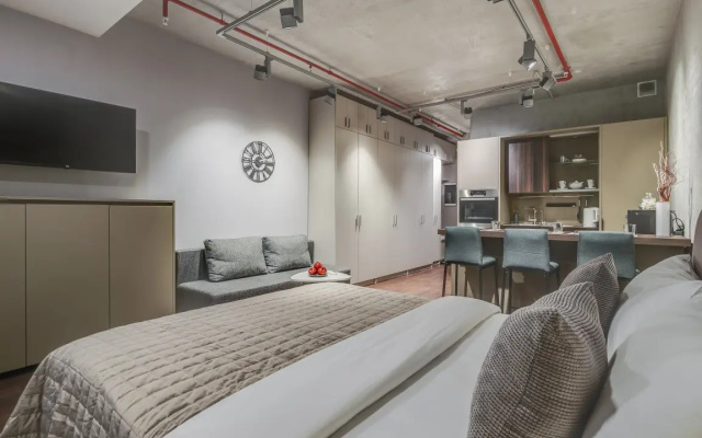 Апартаменты Люкс с Видом на Город Business Apartments