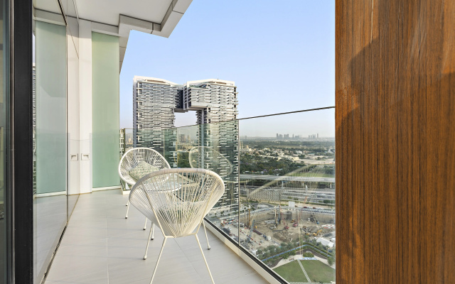 Апартаменты WelHome - Luxurious and Breathtaking Views 1BR in Za'abeel