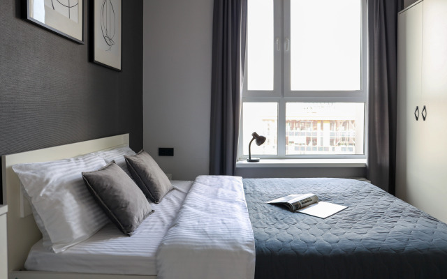 Апартаменты BonApart Grey and Wood м.Верхние Лихоборы