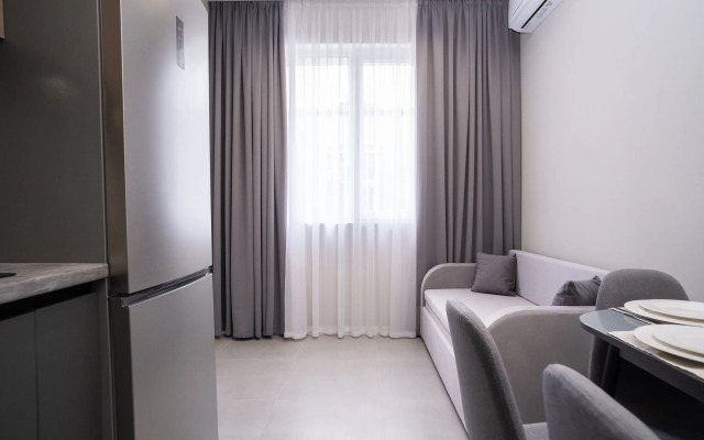 Апартаменты RED APARTMENTS Арт Лайт Сити апартамент Армстронг