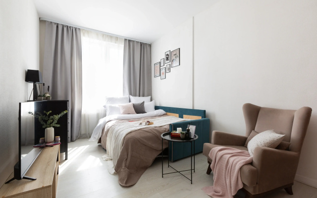 Апартаменты Life Apartments ЖК Спутник, рядом Экспоцентр и ТЦ Vegas