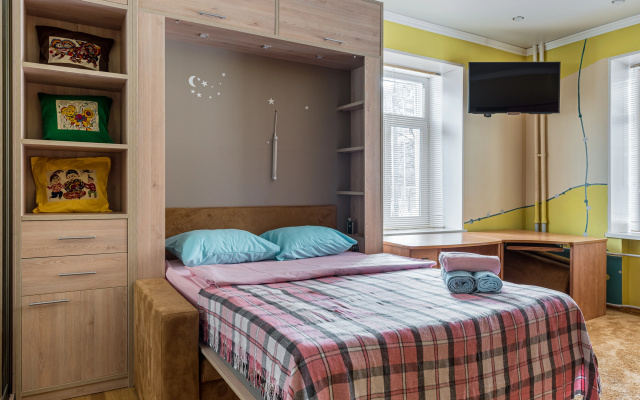 Апартаменты Flat Inn рядом с метро Сокол на улице 2-я Песчаная