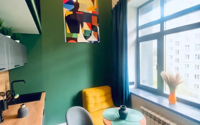 Апартаменты New Scandi Green на Тульской