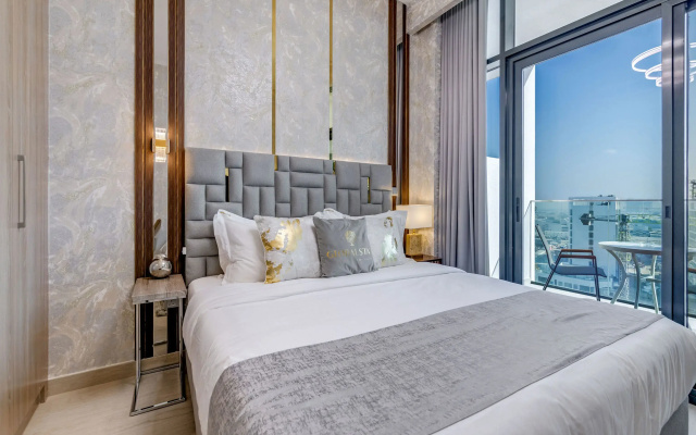 Апартаменты Globalstay Azizi Riviera 48 Studio with Balcony