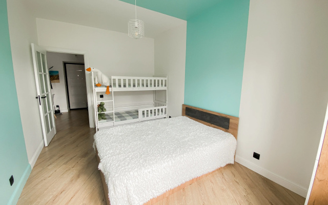 НаМореApartment's Квартира у Западного пляжа для семей с детьми