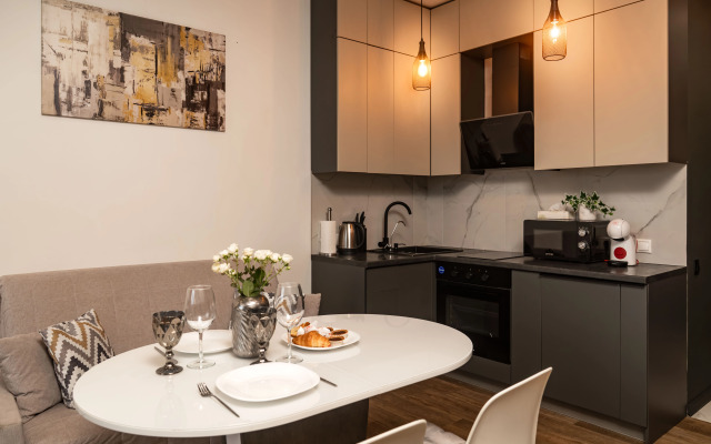 Апартаменты Sky Inn Color Grey в Сколково рядом с МЦД Немчиновка