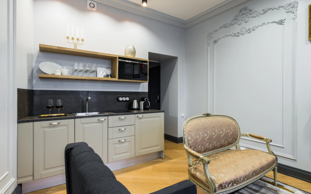 Апартаменты D apartments с 2-мя спальнями и выходом на террасу