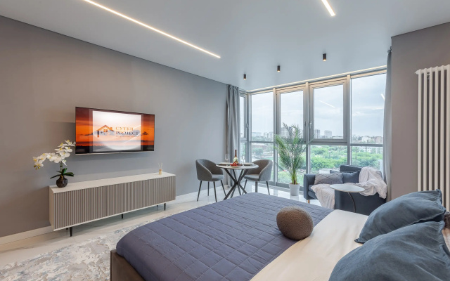 Квартира Nebo - Новая Студия в ЖК Галактика Центр Города