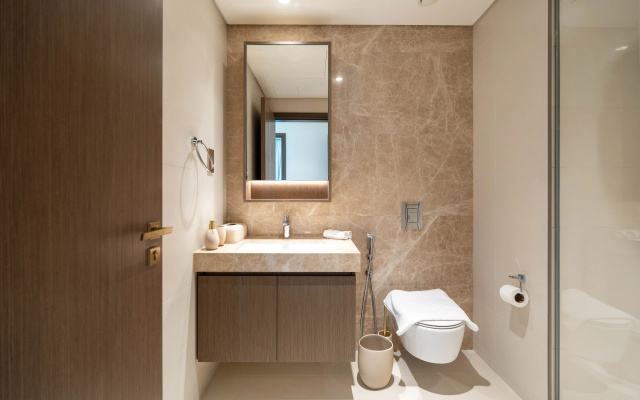 Апартаменты Keyrock 1BR Palm Jumeirah Views