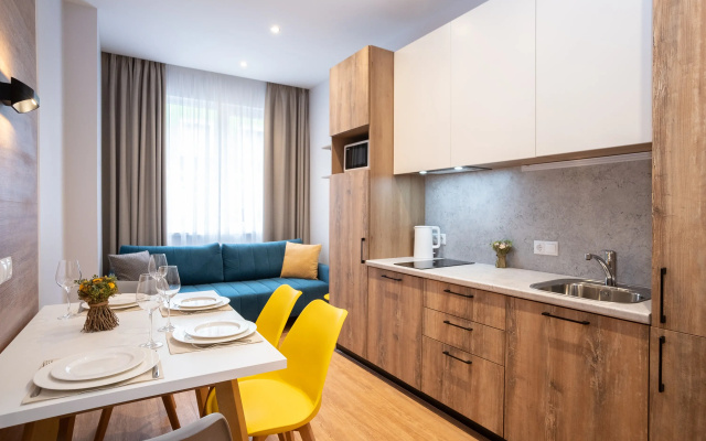 Апартаменты RED APARTMENTS Арт Лайт Сити апартамент Холидей