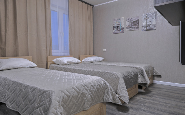 Квартира 1к 58 м²  6 Кроватей