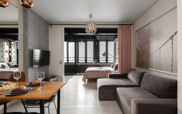 Апартаменты SMART LOFTS | Kyoto | 25 этаж | Вид на закат | Бизнес-класс у метро Дмитровская