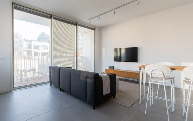 Апартаменты Blueground at Nahalat Byniamin High End Balcony ID33