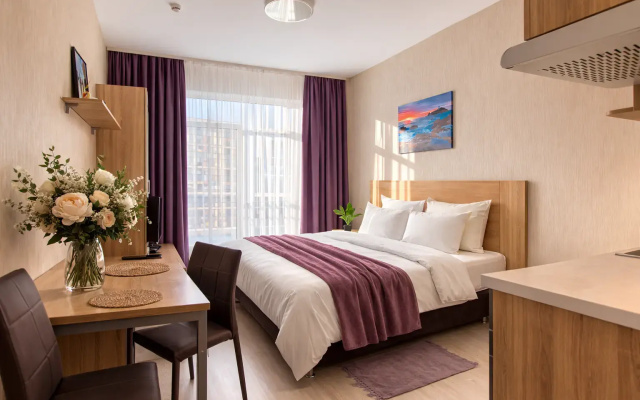 Апартаменты Студия Natalie Apartments Пулковское шоссе 14с6