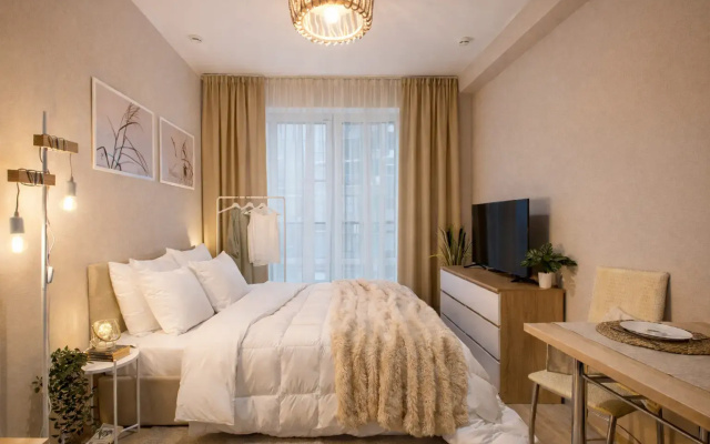 Апартаменты Студия Natalie Apartments Пулковское шоссе 14 Е (17)