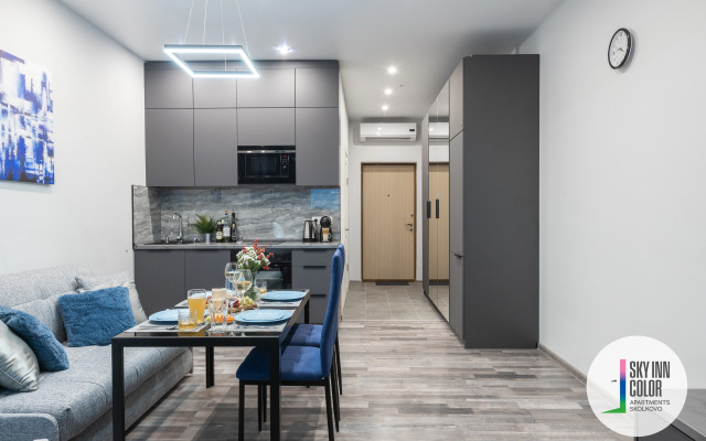 Апартаменты Sky Inn Color Blue в Сколково рядом с МЦД Немчиновка