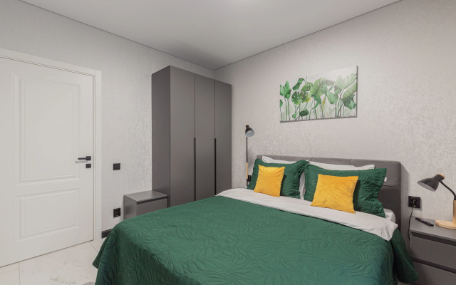 Квартира 1-к. квартира, 35 м², 2 кровати