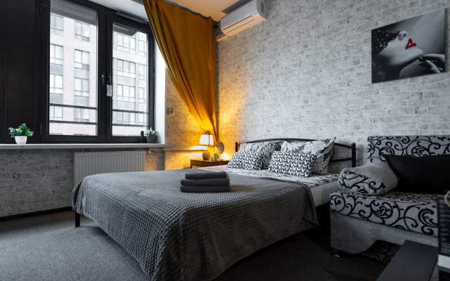 Апартаменты Lalapart Sunny Loft просторная студия в ЖК Савеловский Сити