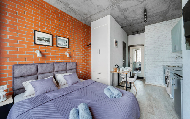 Апартаменты SMART LOFTS | Chocolate | Вид с 25 этажа | ЖК бизнес-класса рядом с метро