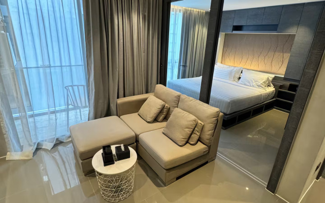 Квартира 1BDR 500Mbps wifi Parking Pool with nice view